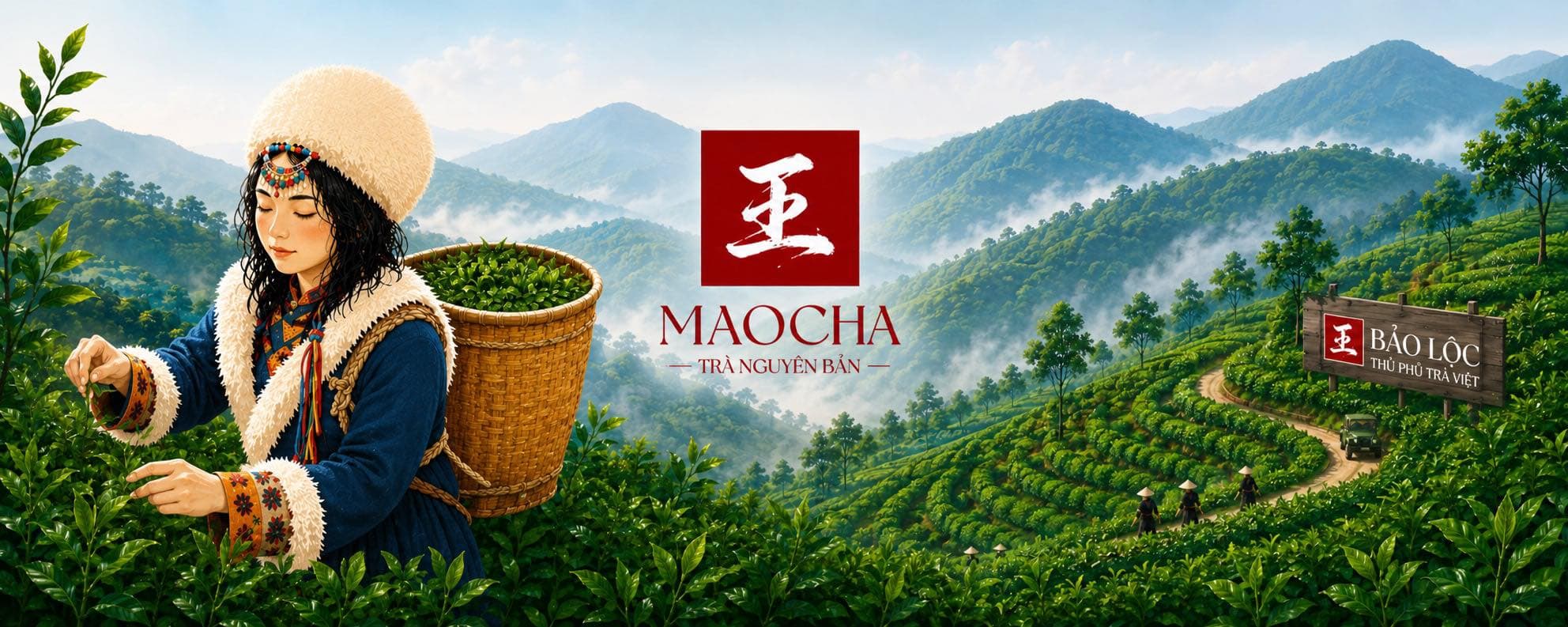 MAOCHA Trà Nguyên Bản banner
